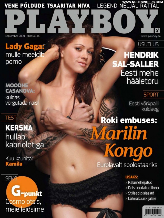 Marilin Kongo Playboy Magazine Skinny Singer Nice Celebrity Small