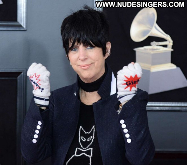 Diane Warren Grammy Awards Celebrity Awards New York Paparazzi Posing